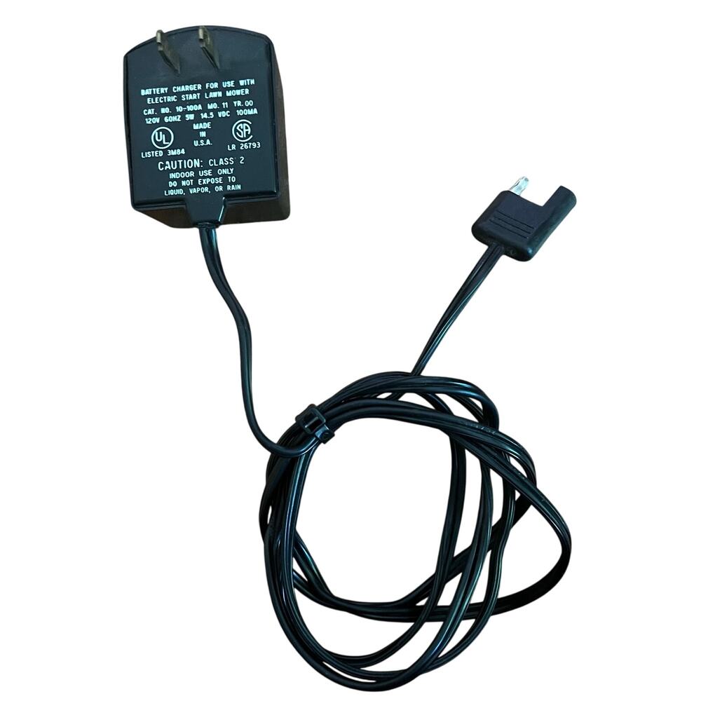 John Deere OEM Key Start Mower Charger JS30 JS35 JS46 14.5V 10-100A